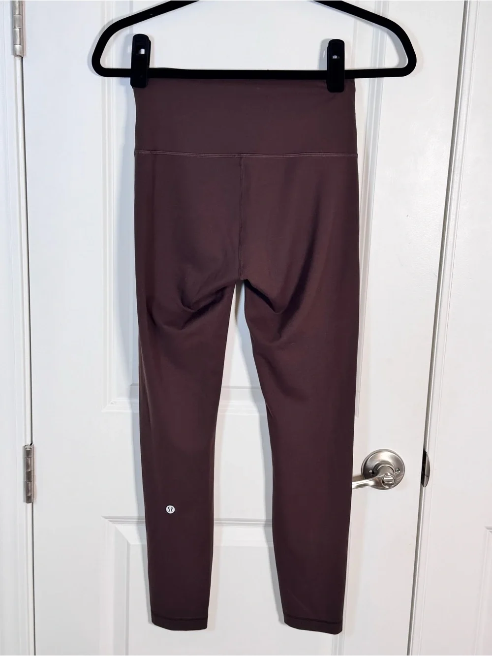 Lululemon Brown High Rise Leggings 24” Yoga Pilates Gym Stretch Drawstring Sport